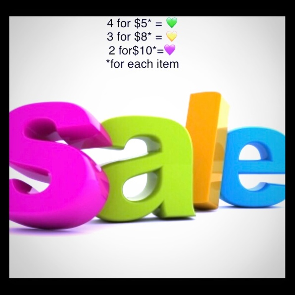 BUNDLE SALE!